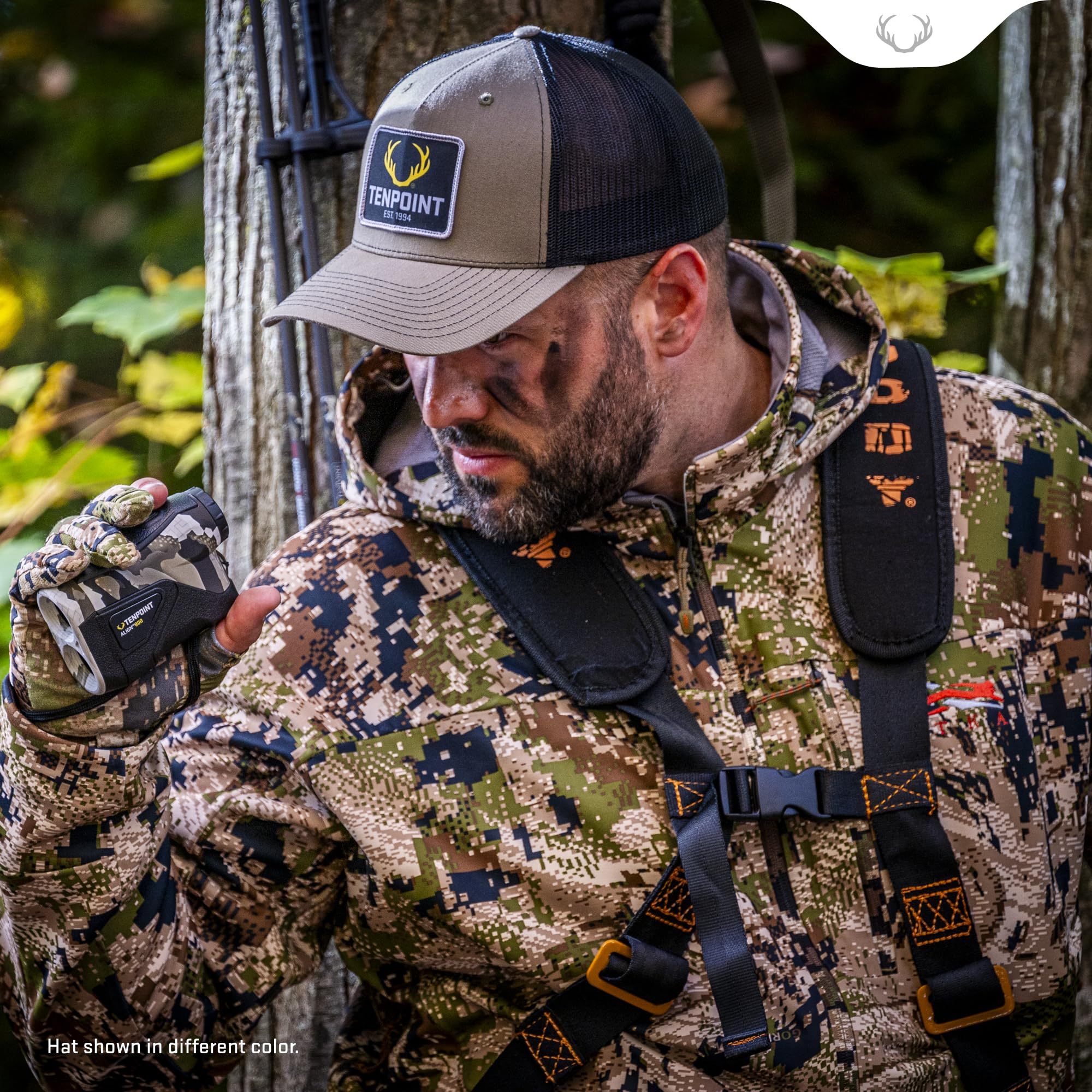 Foto 3 | Sombrero Tenpoint Mesh Green Trucker Fit Ajustable - Venta Internacional.