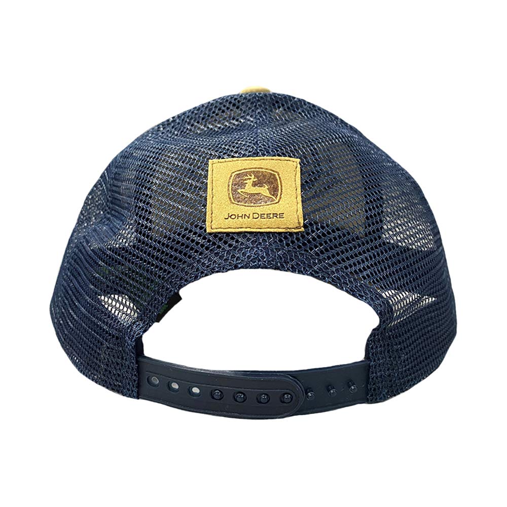 Foto 2 | Gorra De Béisbol John Deere Con Malla En La Parte Trasera  Azul Marino  Talla Única - Venta Internacional.