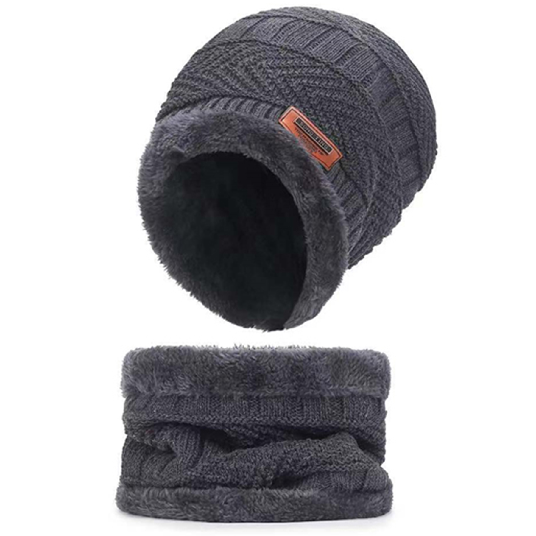 Foto 5 pulgar | Gorro de Invierno con Bufanda Bluelander a Prueba de Viento color Negro con Forro de Lana
