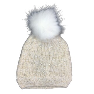 Foto 3 | Gorro con Perlas para Dama Valiz Fh1002 Blanco