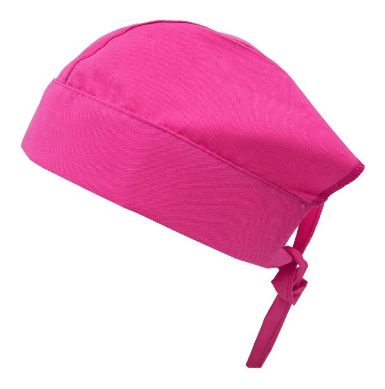 Gorro Médico Quirúrgico Tela Antifluido Liso Y Estampado, Rosa