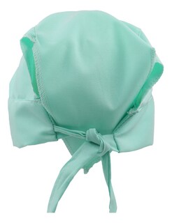 Foto 2 | Gorro Médico Quirúrgico Tela Antifluido Liso Y Estampado, Verde Pastel