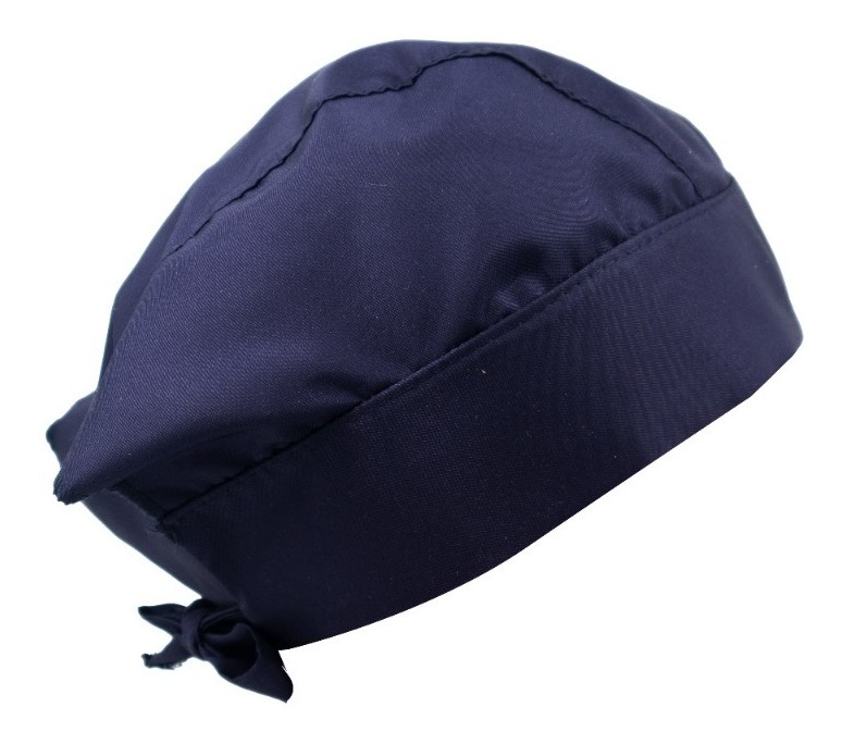 Gorro Médico Quirúrgico Wünd Azul Oscuro Tela Antifluido