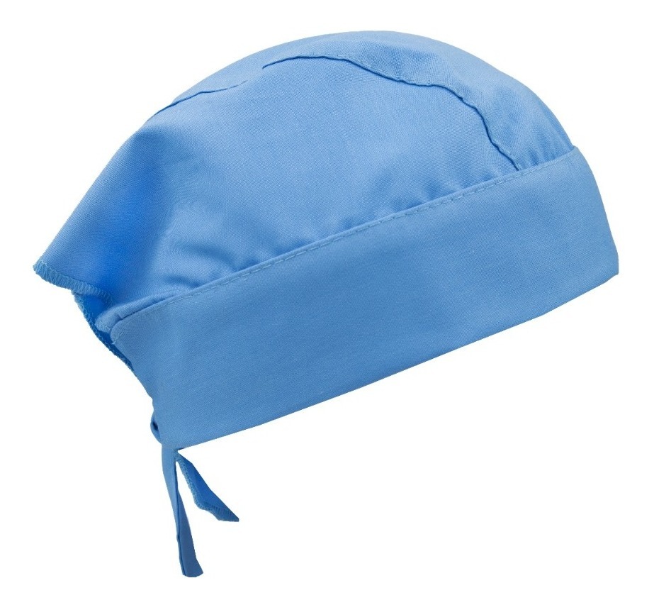 Foto 2 pulgar | Gorro Médico Quirúrgico Wünd Azul Celeste Tela Antifluido