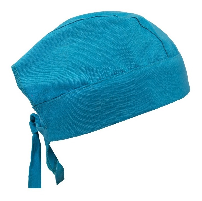 Gorro Médico Quirúrgico Wünd Azul Tela Antifluido