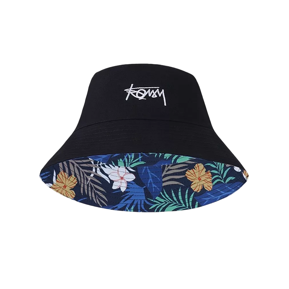 Gorro Bucket Hat Sombrero Para Sol Unisex Cocotero Negro