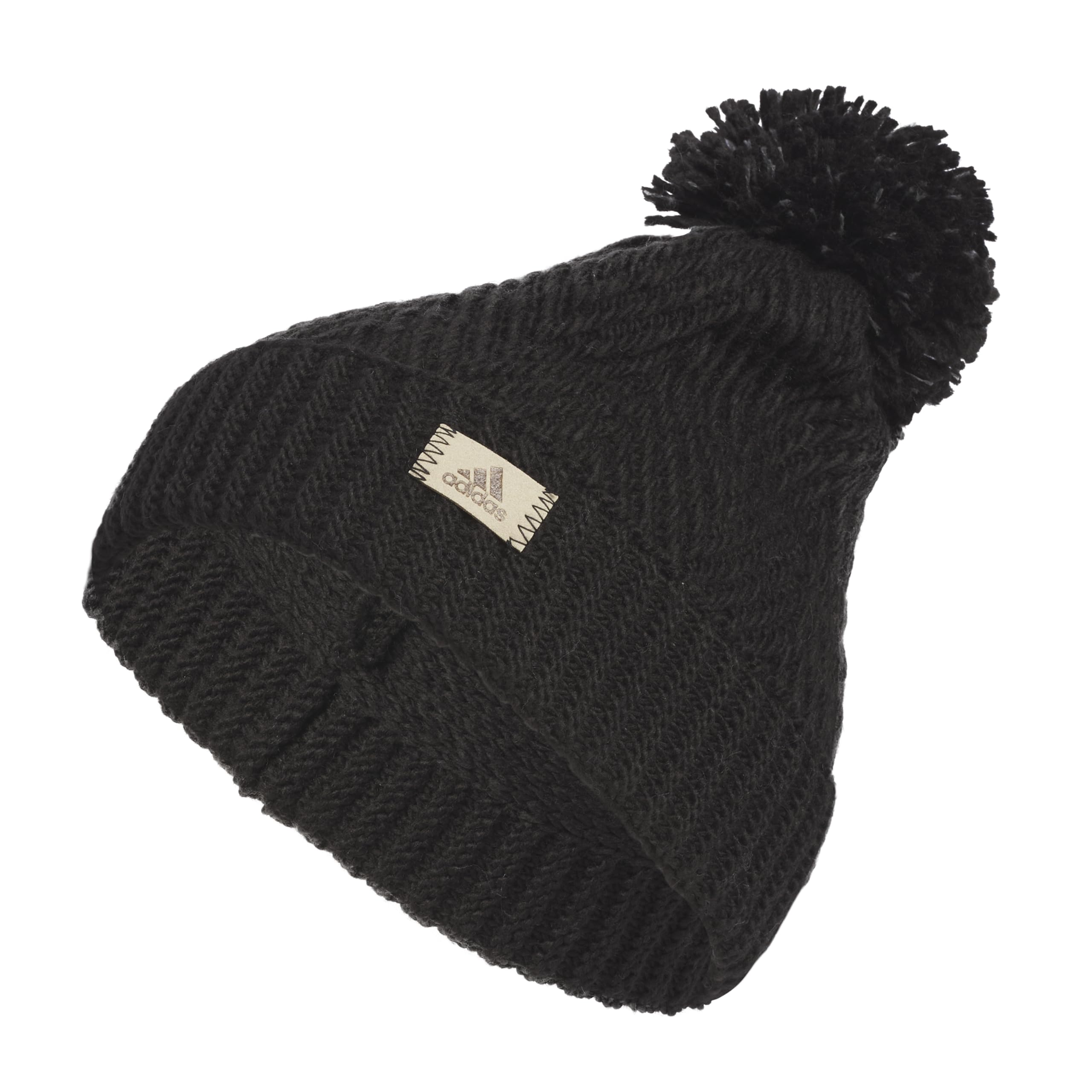 Foto 2 pulgar | Gorro Adidas Pom Ballie Para Mujer Negro/gris Ónix F23 - Venta Internacional.