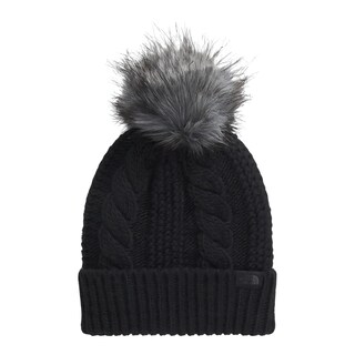 Foto 1 | Gorro The North Face Oh Mega Fur Con Forro De Pompón Tnf Negro Para Mujer - Venta Internacional.