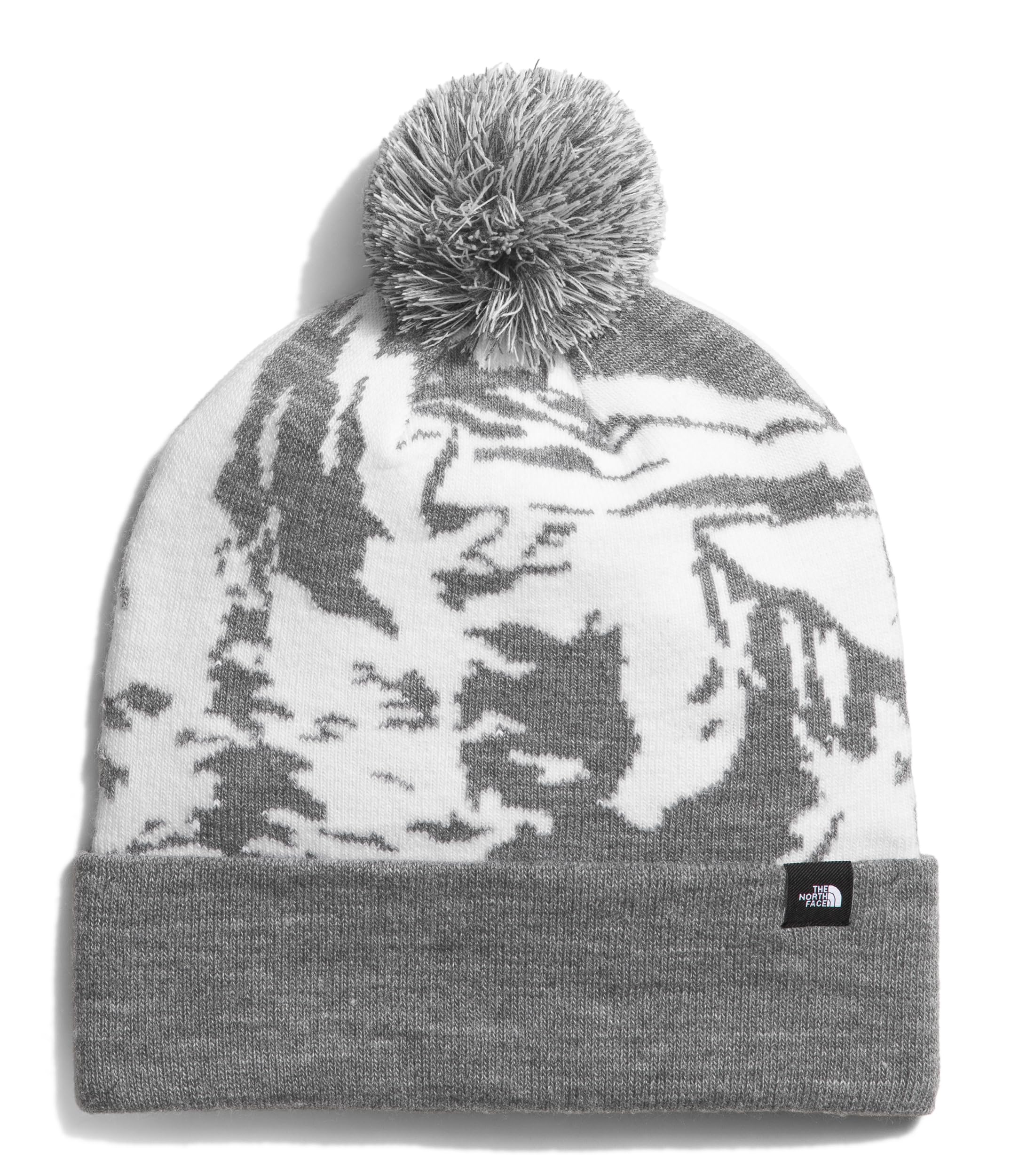 Foto 2 pulgar | Gorro De Esquí The North Face Ski Tuke Pom Tnf Medium Grey Heather - Venta Internacional.
