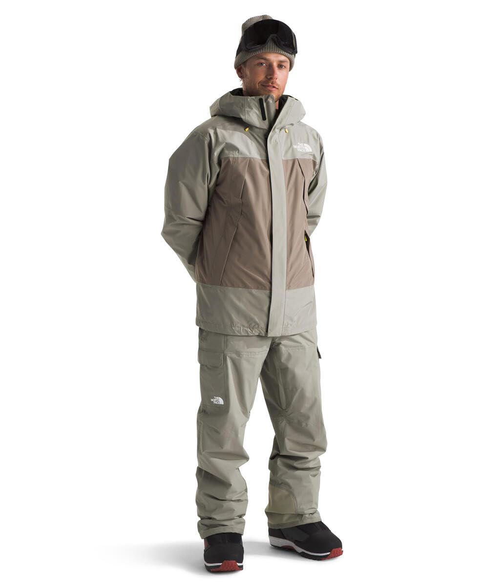 Foto 5 pulgar | Babero De Esquí The North Face Freedom, Gris Arcilla, Impermeable Para Hombre, Xxl - Venta Internacional.