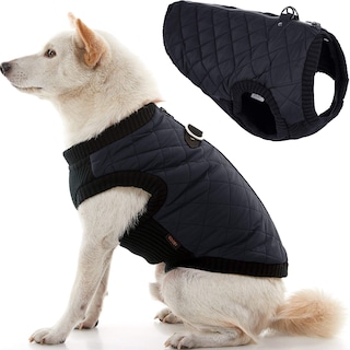 Foto 1 | Chaleco Gooby Fashion Para Perros Grandes, Color Negro, De Invierno - Venta Internacional.