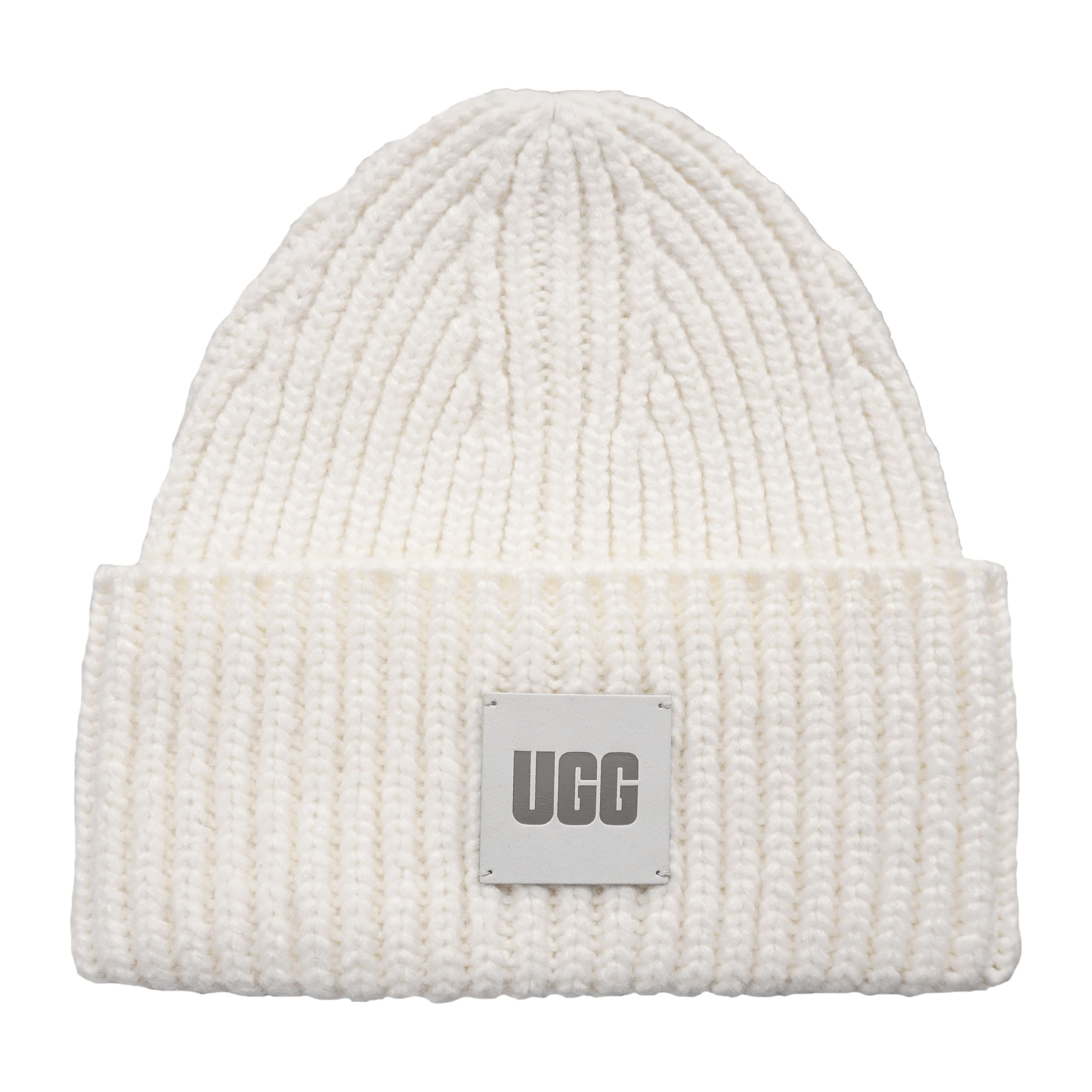 Foto 4 pulgar | Gorro Ugg Nimbus Con Logo Acanalado Grueso Para Mujer - Venta Internacional.