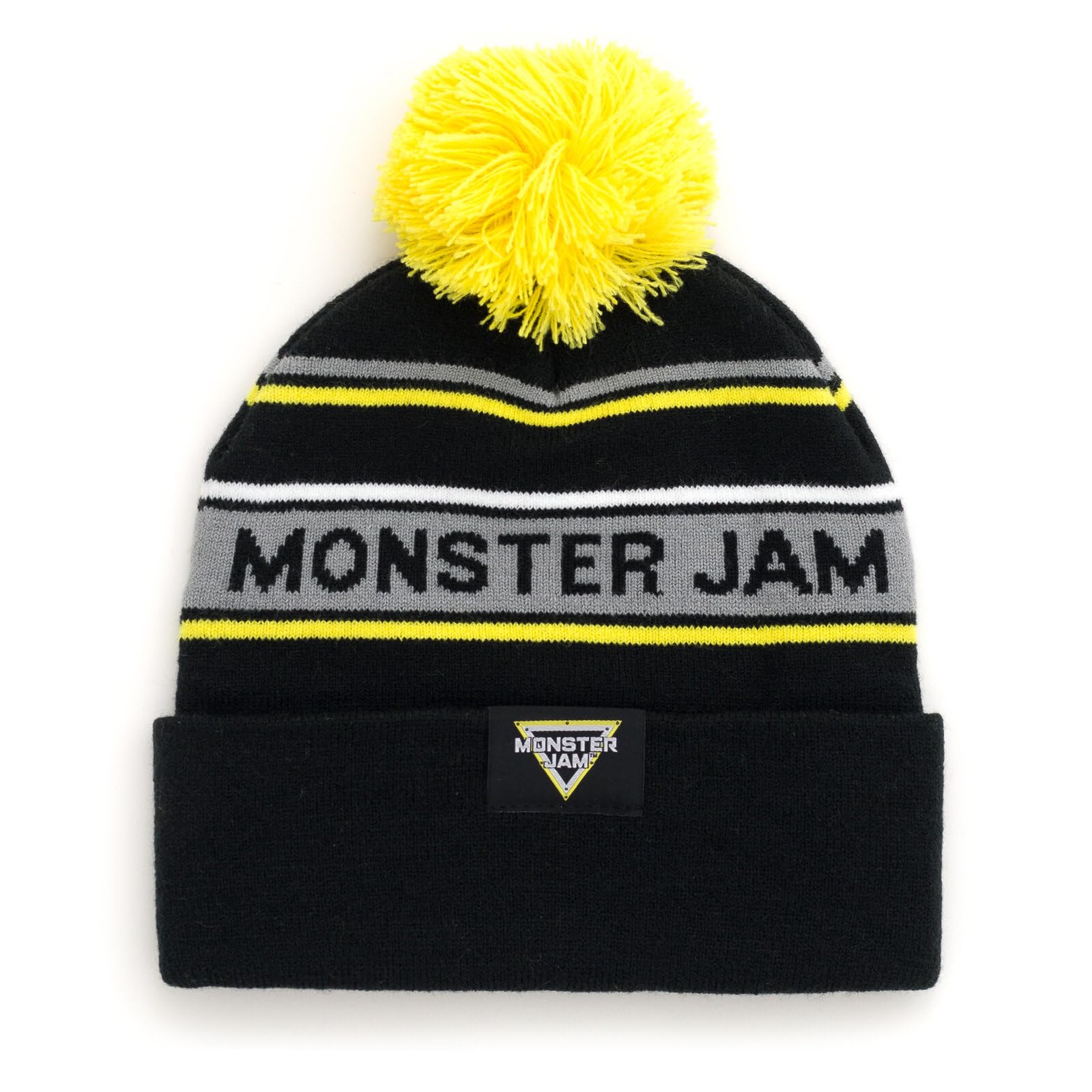 Foto 4 pulgar | Gorro De Invierno Beanie Con El Logotipo De Monster Jam, Negro Y Amarillo, Para Adulto - Venta Internacional.