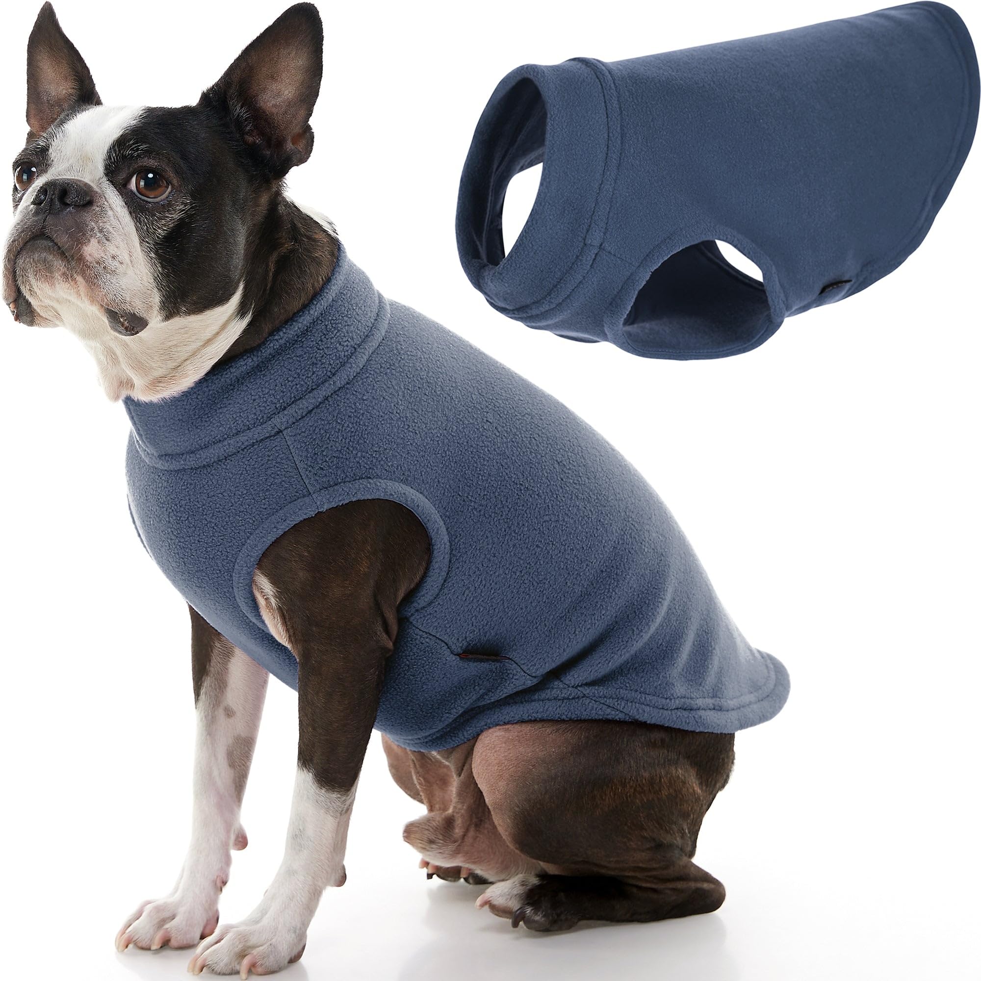 Foto 2 pulgar | Jersey Para Perro Gooby, Chaleco De Forro Polar Elástico, Azul Índigo, Talla Xl - Venta Internacional.