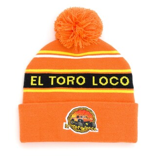 Foto 1 | Gorro De Invierno Beanie Monster Jam El Toro Loco Naranja/amarillo - Venta Internacional.