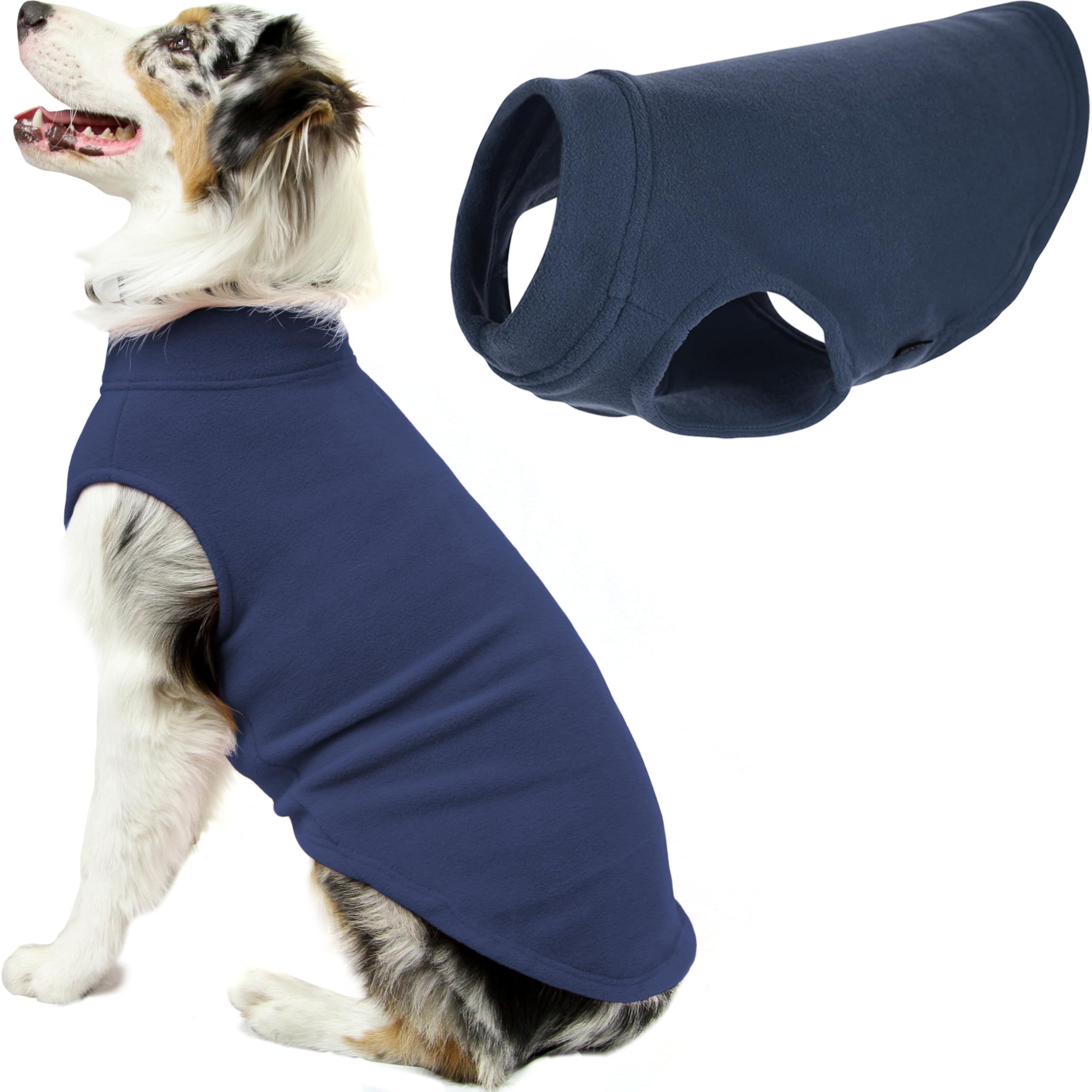 Foto 2 pulgar | Jersey Para Perro Gooby, Chaleco De Forro Polar Elástico, Azul Índigo, Talla 6xl - Venta Internacional.