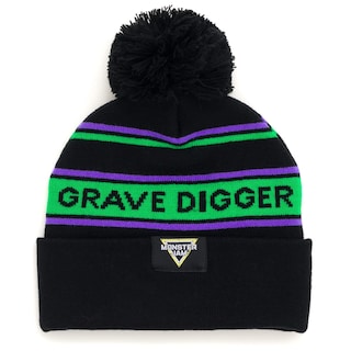Foto 4 | Gorro De Invierno Beanie Monster Jam Grave Digger Green Para Adulto - Venta Internacional.