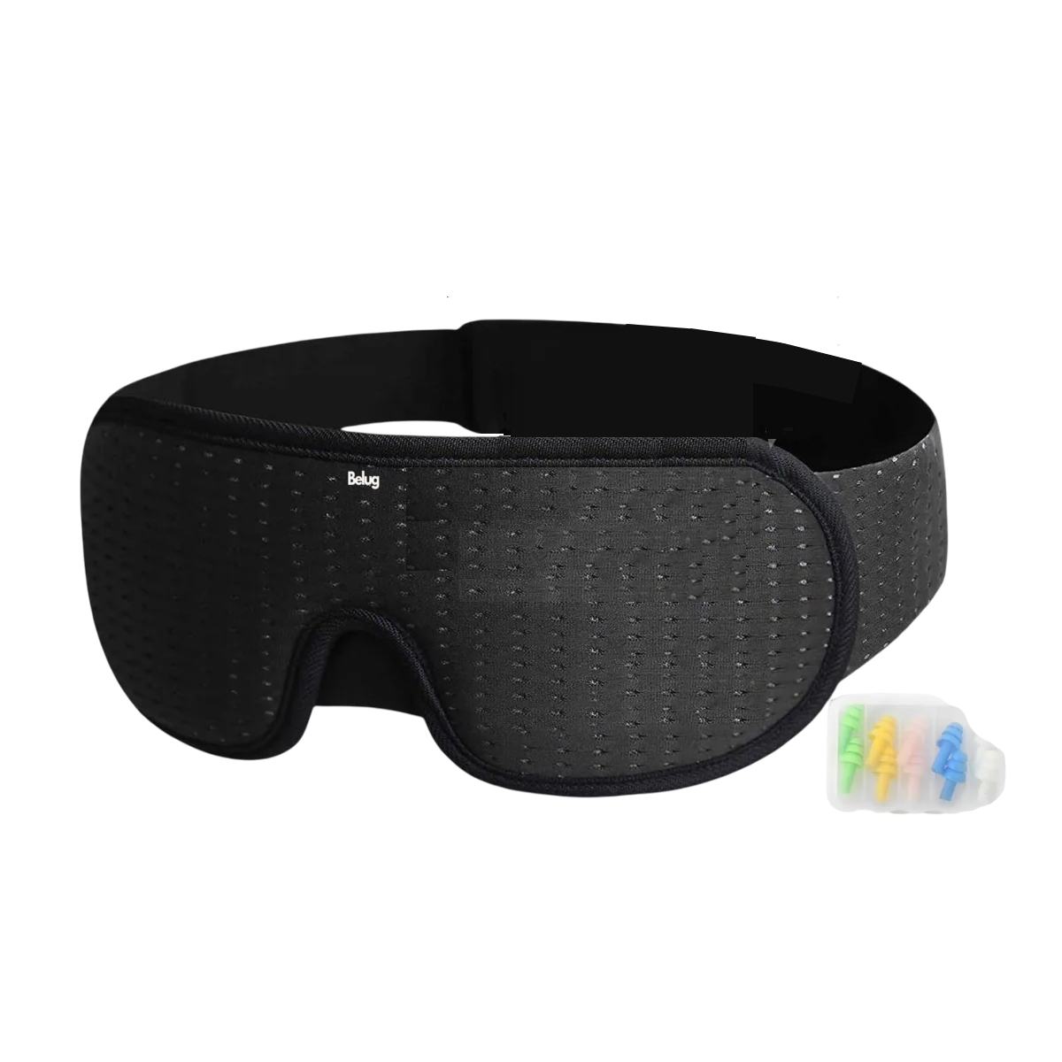 Foto 1 | Antifaz Belug  3d Para Dormir Adjustable Negro