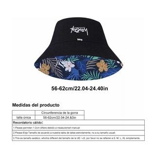 Foto 3 | Sombrero Para Sol Unisex Diseño De Letras Belug Negro