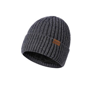 Foto 1 | Gorro De Punto Huoguo Gorro De Lana De Doble Capa De Terciopelo Cálido - Venta Internacional.