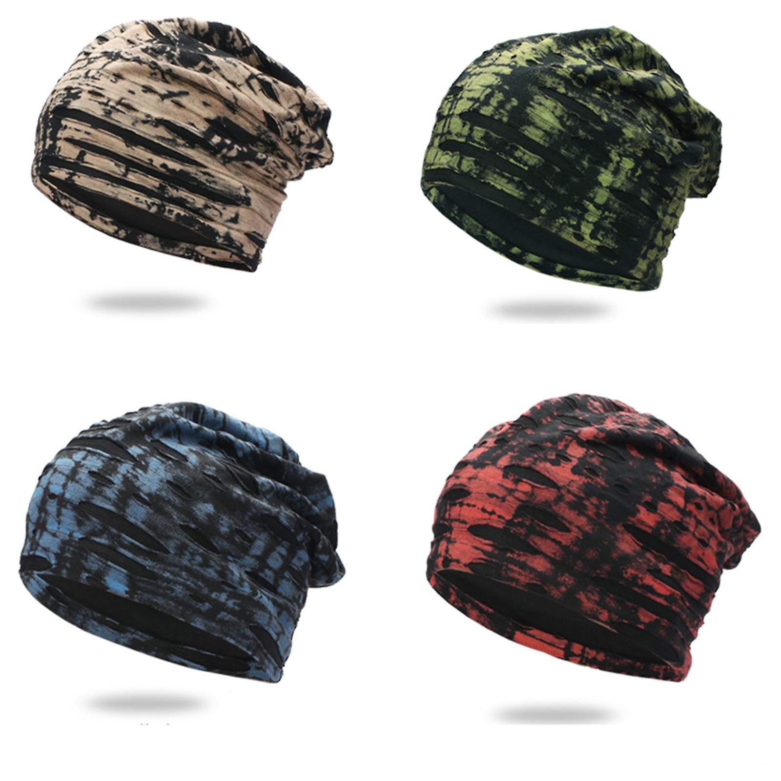 Foto 5 pulgar | Gorro Huoguo  Holgado  Camuflaje  Ganchillo  Lana De Invierno Para Mujer Y Hombre - Venta Internacional.