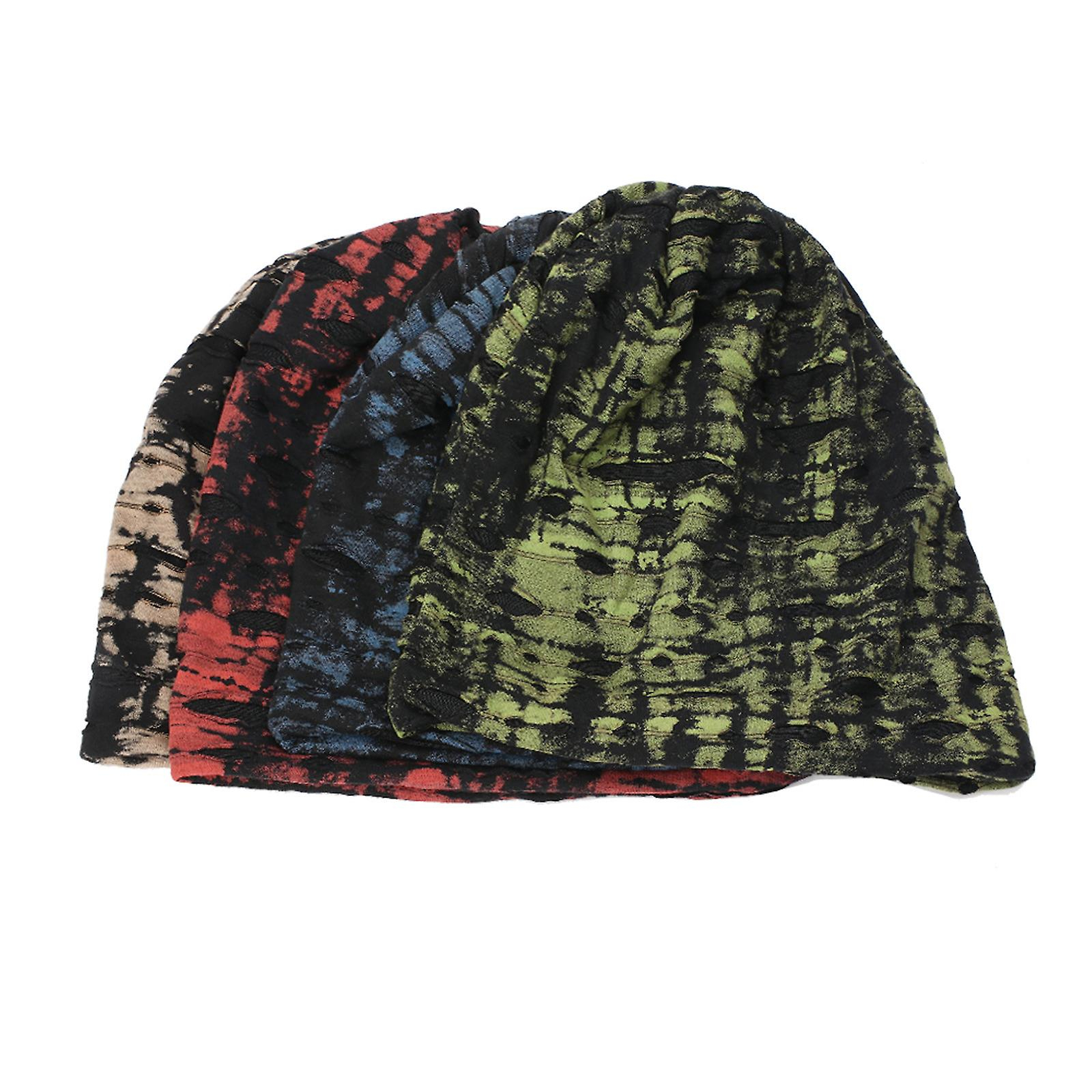 Foto 5 | Gorro Huoguo  Holgado  Camuflaje  Ganchillo  Lana De Invierno Para Mujer Y Hombre - Venta Internacional.