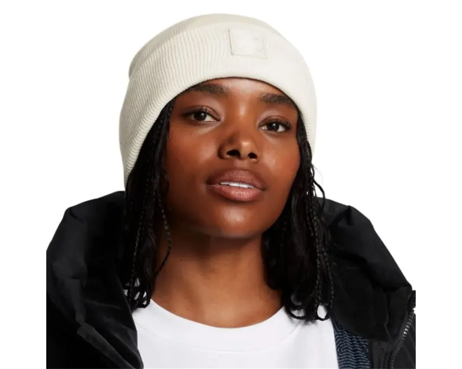 Foto 4 pulgar | Gorro Under Armour Halftime Cuff Beige para Mujer