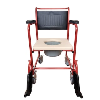 Foto 2 | Silla de Ruedas Eko Ew400101 con Cómodo Integrado color Rojo con Negro
