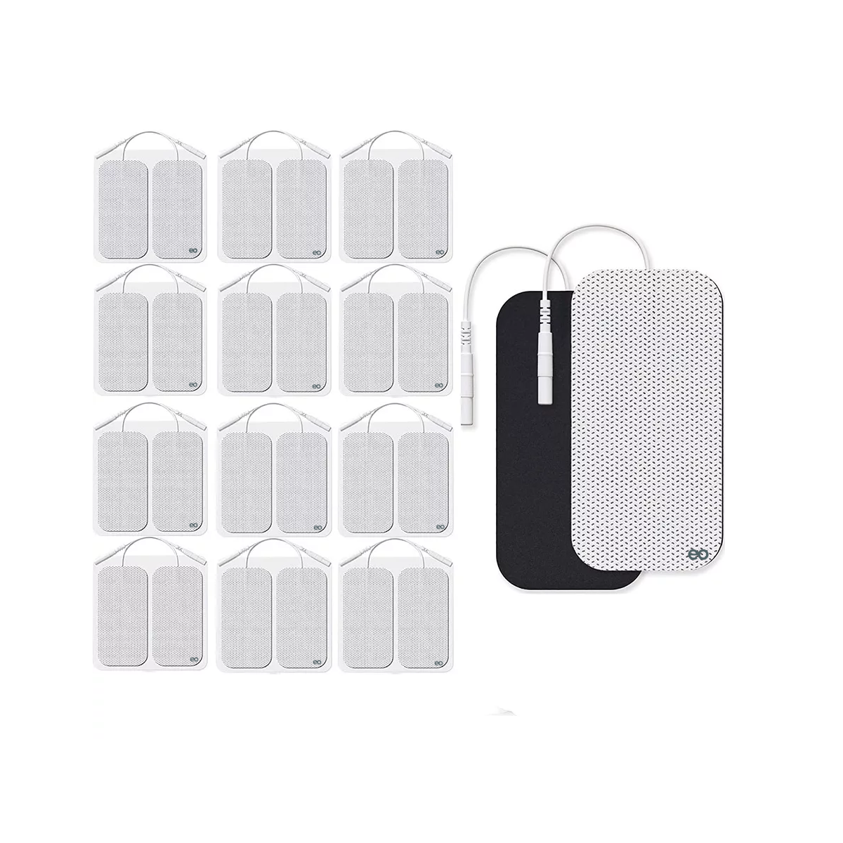 Electrodos Parches para Electroestimulador 24 Piezas Eo Safe Imports Esi-16569-1 Blanco