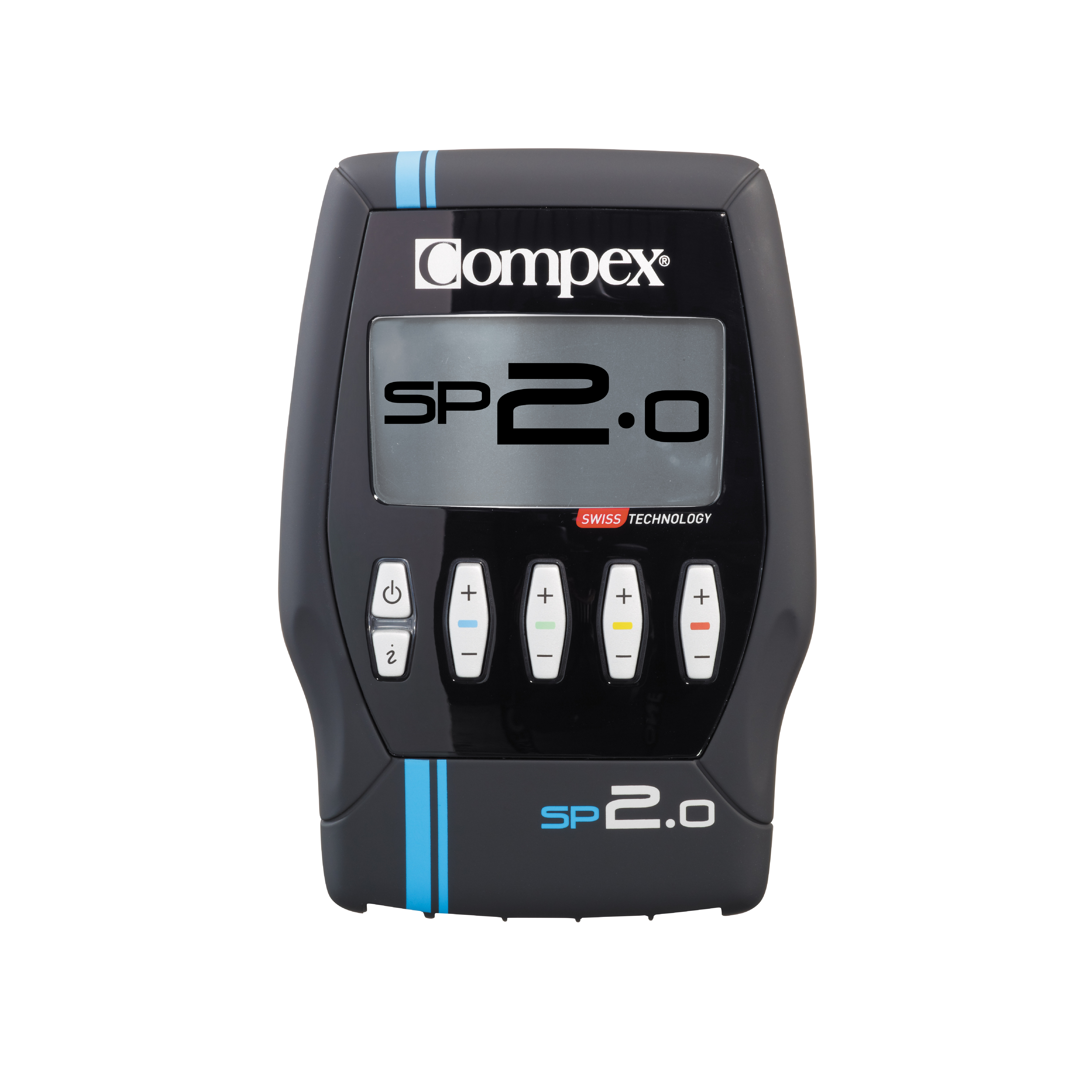 Electroestimulador Compex Sp 2.0 color Negro 20 Programas Preparación Física Anti-dolor Recuperación Fitness