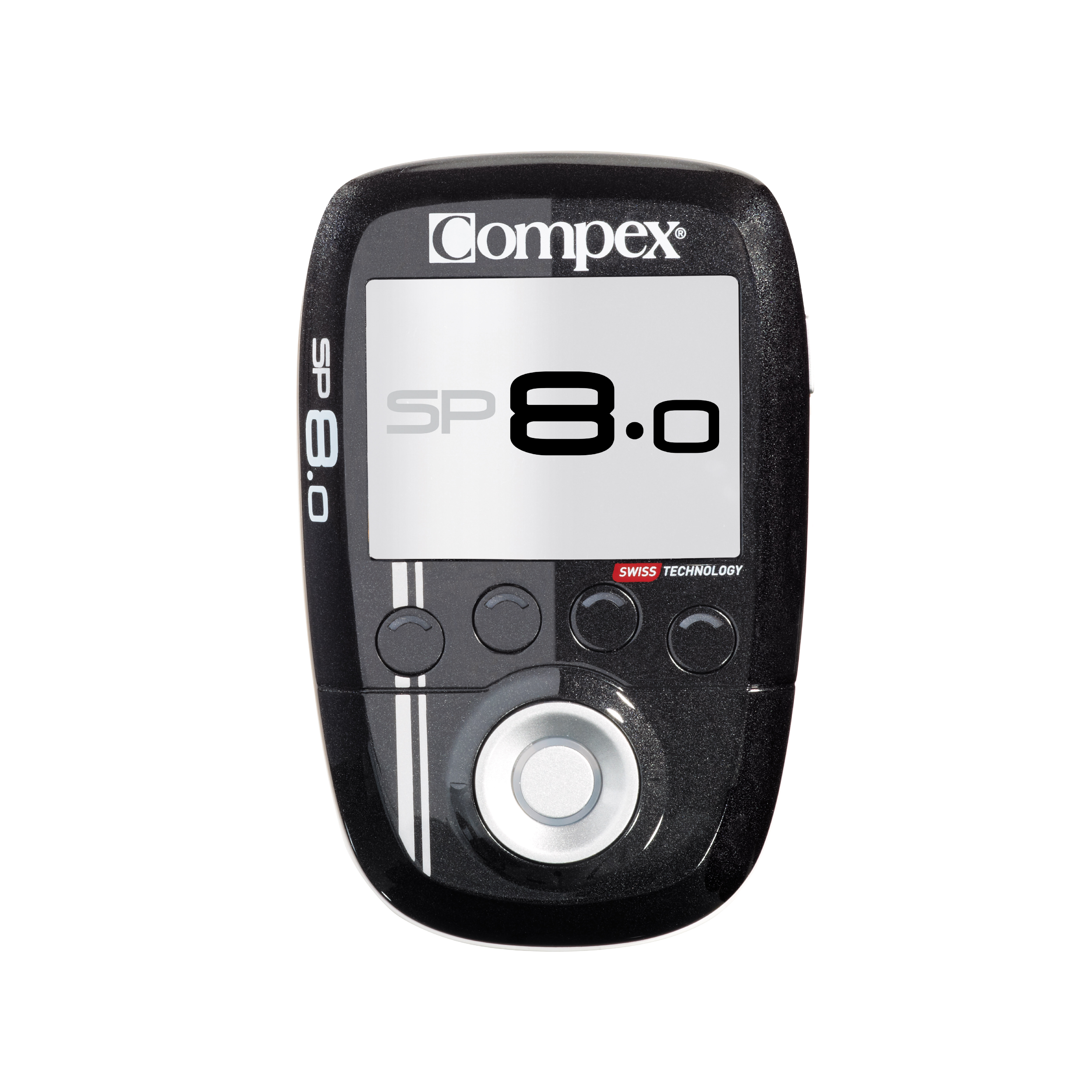 Electroestimulador Compex Sp 8.0 color Negro 40 Programas Preparación Física Anti-dolor para Recuperación y Rehabi