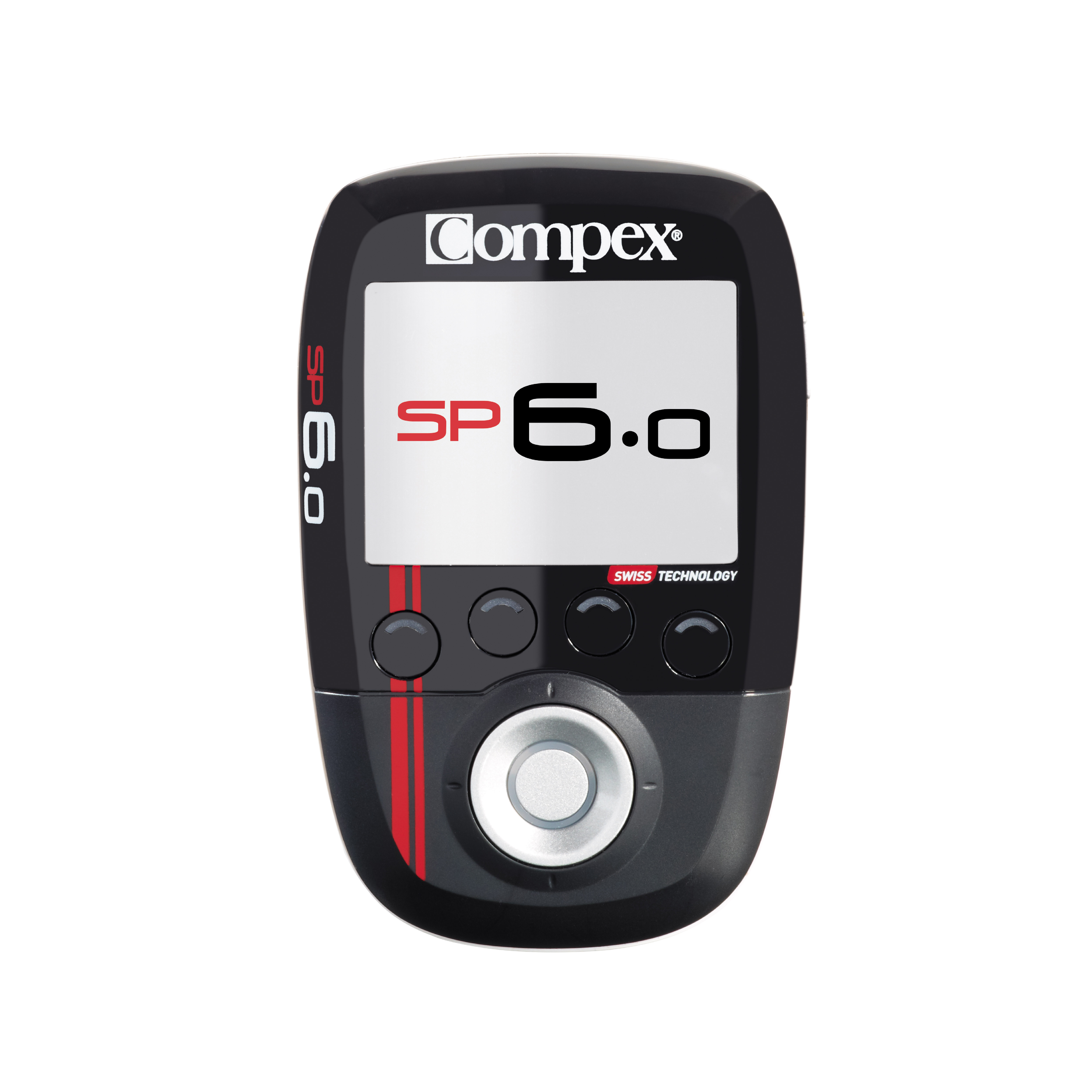 Electroestimulador Compex Sp 6.0 color Negro 30 Programas Preparación Física Anti-dolor para Recuperación y Rehabi