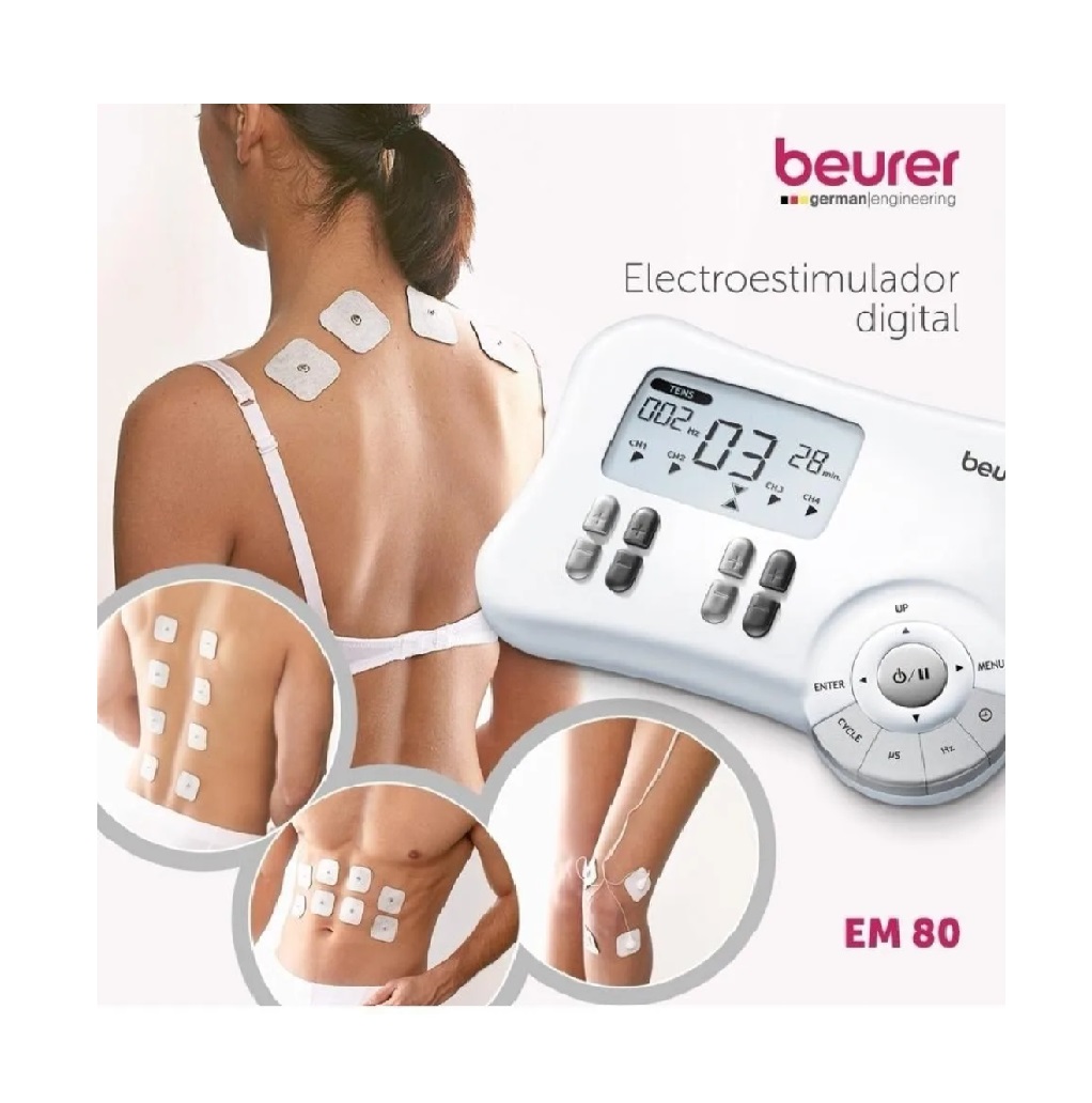 Foto 3 pulgar | Electro Estimulador Terapia Muscular Tens Ems Beurer Em 80