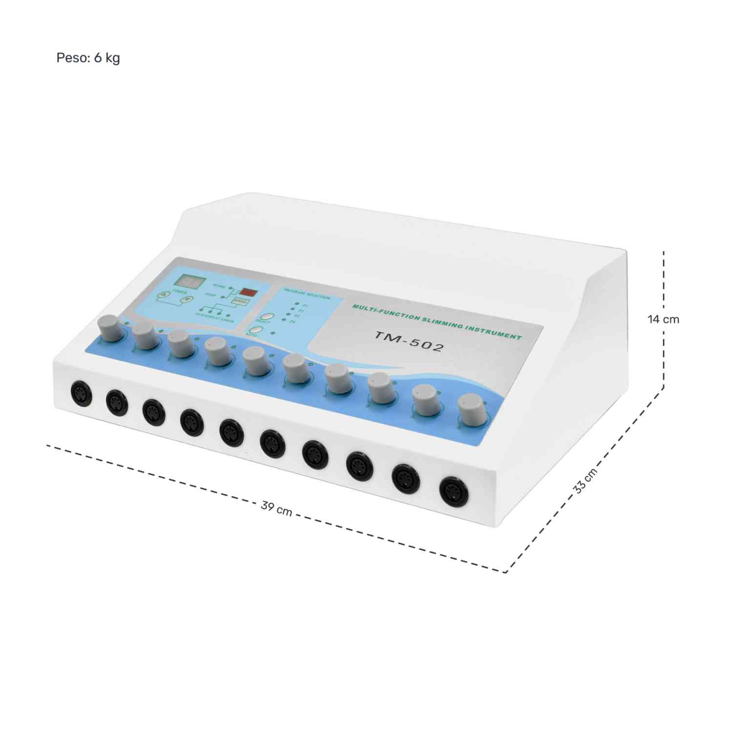 Foto 7 | Máquina de Electroestimulación Muscular Terapéutica Nanofort 20 Parches