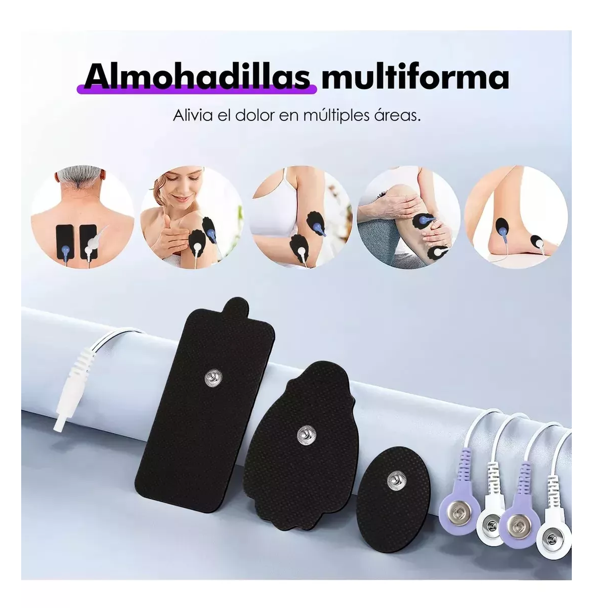 Foto 3 pulgar | Tens/ems Electroestimulador Muscular Massage 60 Modos 10 Pads