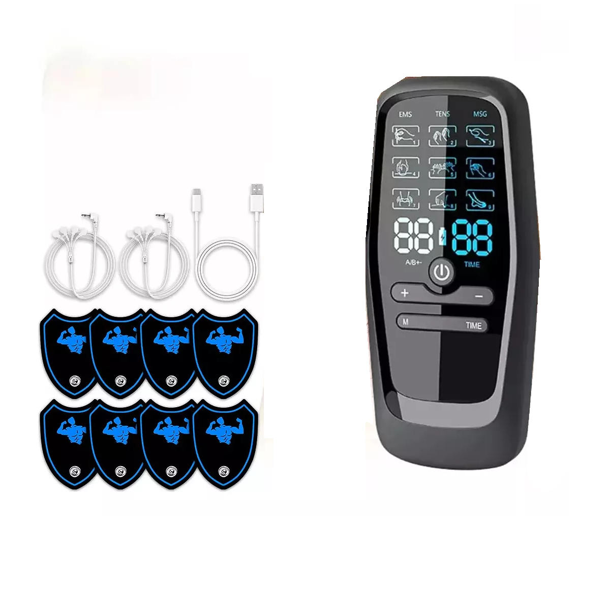 Foto 2 pulgar | Electroestimulador Tens/ems Estimulador Muscular Con 30 Modo Eo Safe Imports Esi-16885 Multicolor