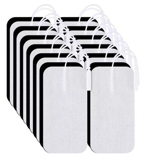 Foto 1 | Electrodos Parches 5 X 10 Cm Tens Ems Autoadhesivos Blanco 50 Piezas