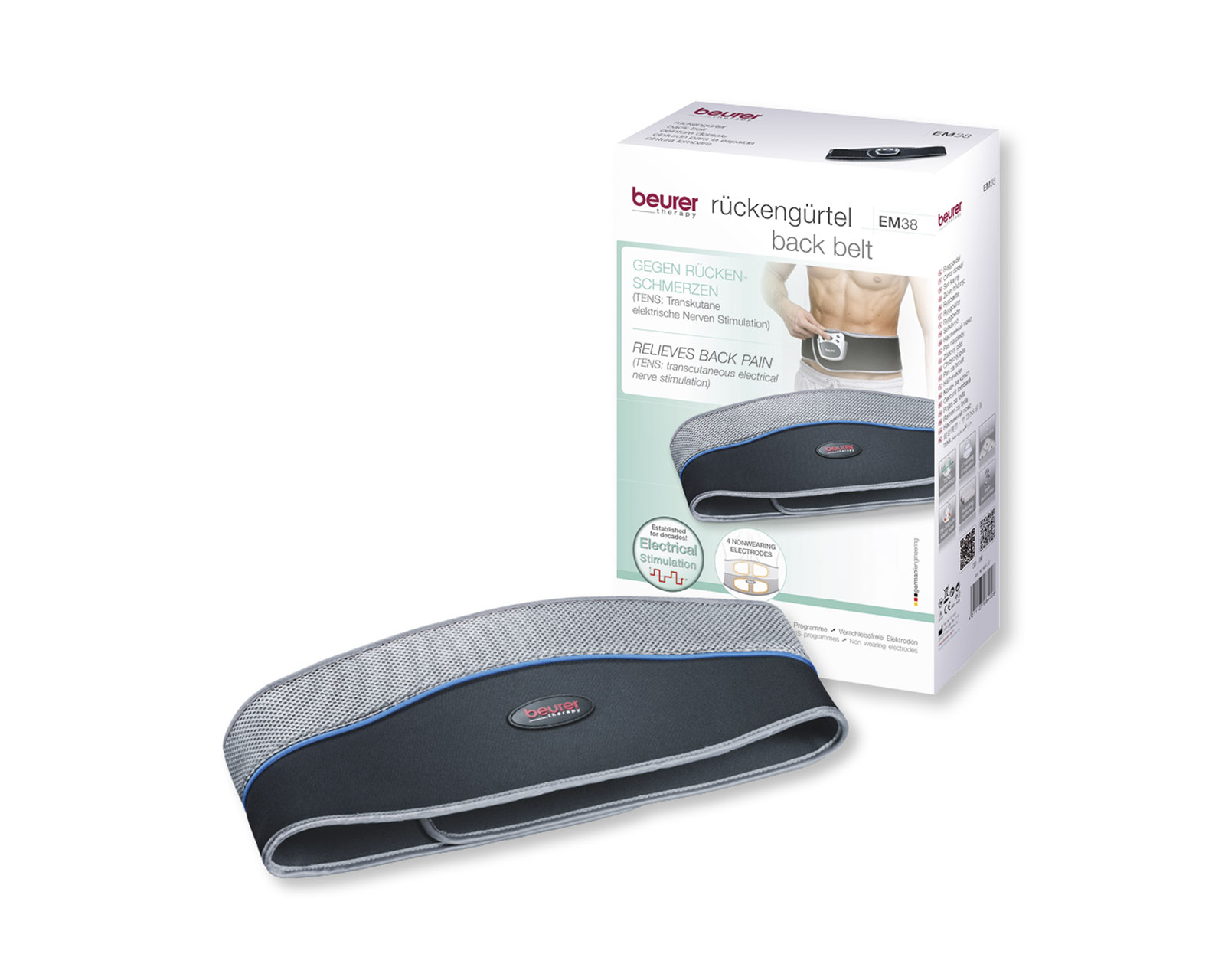 Foto 4 pulgar | Tens Electroestimulador Em38 Beurer Negro