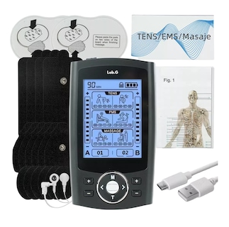 Foto 1 | Tens/ems Electroestimulador Muscular Massage 60 Modos 10 Pads