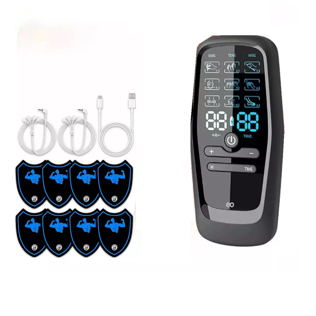 Foto 2 pulgar | Electroestimulador Tens/ems Estimulador Muscular Con 30 Modo Eo Safe Imports Esi-16885-1 Multicolor