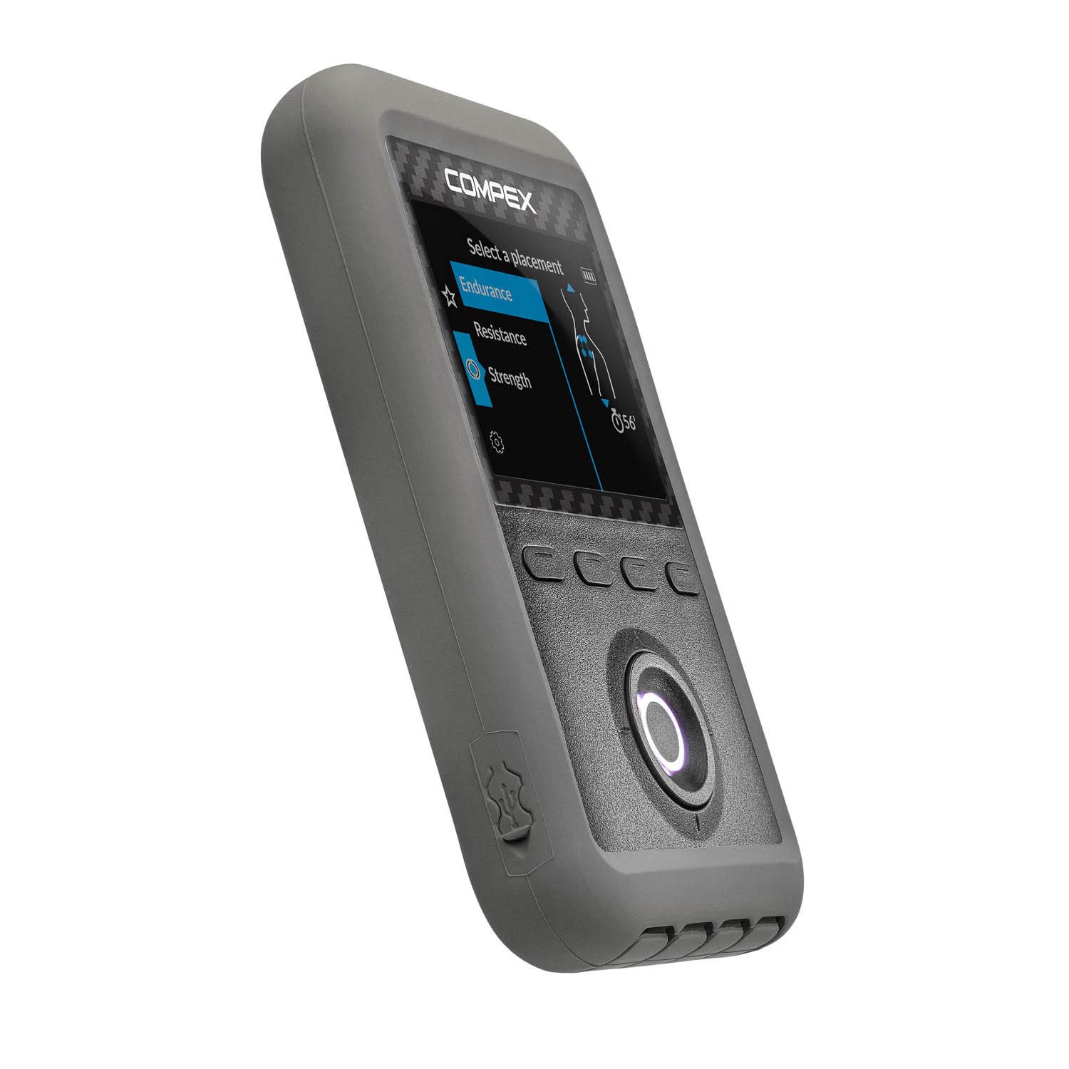 Foto 3 pulgar | Estimulador Muscular Compex Performance 3.0 Con Kit Tens Gris - Venta Internacional.