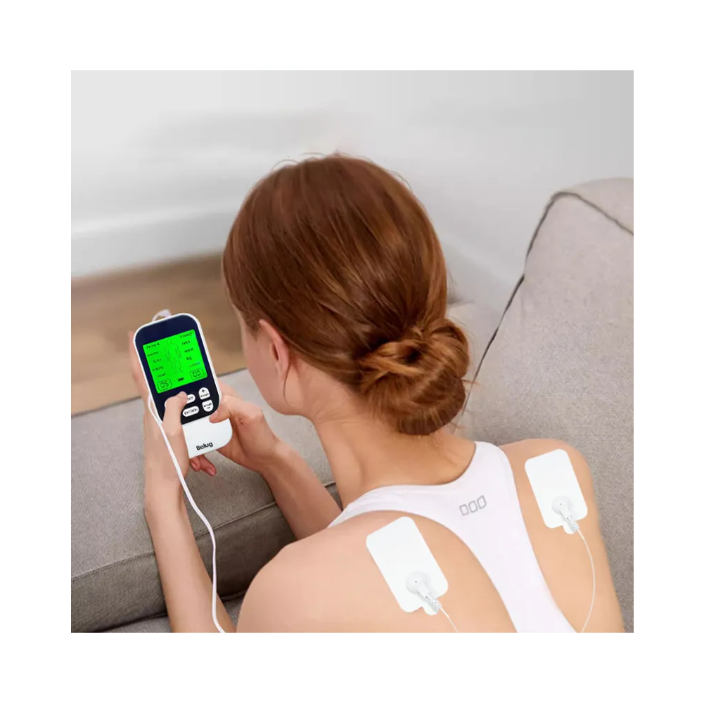 Foto 3 | Electroestimulador Belug Muscular Para Terapia De Impulso Blanco Negro