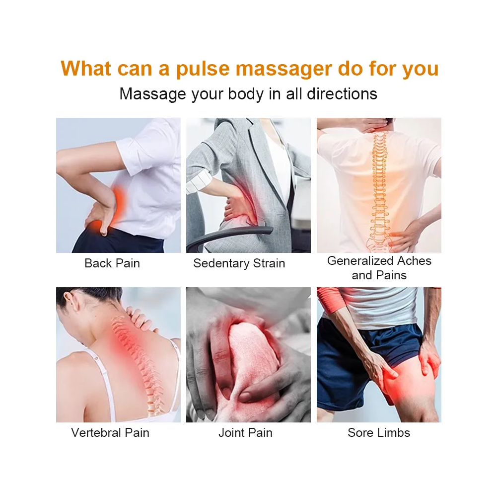 Foto 4 | Electroestimulador Belug Muscular Para Terapia De Impulso Blanco Negro