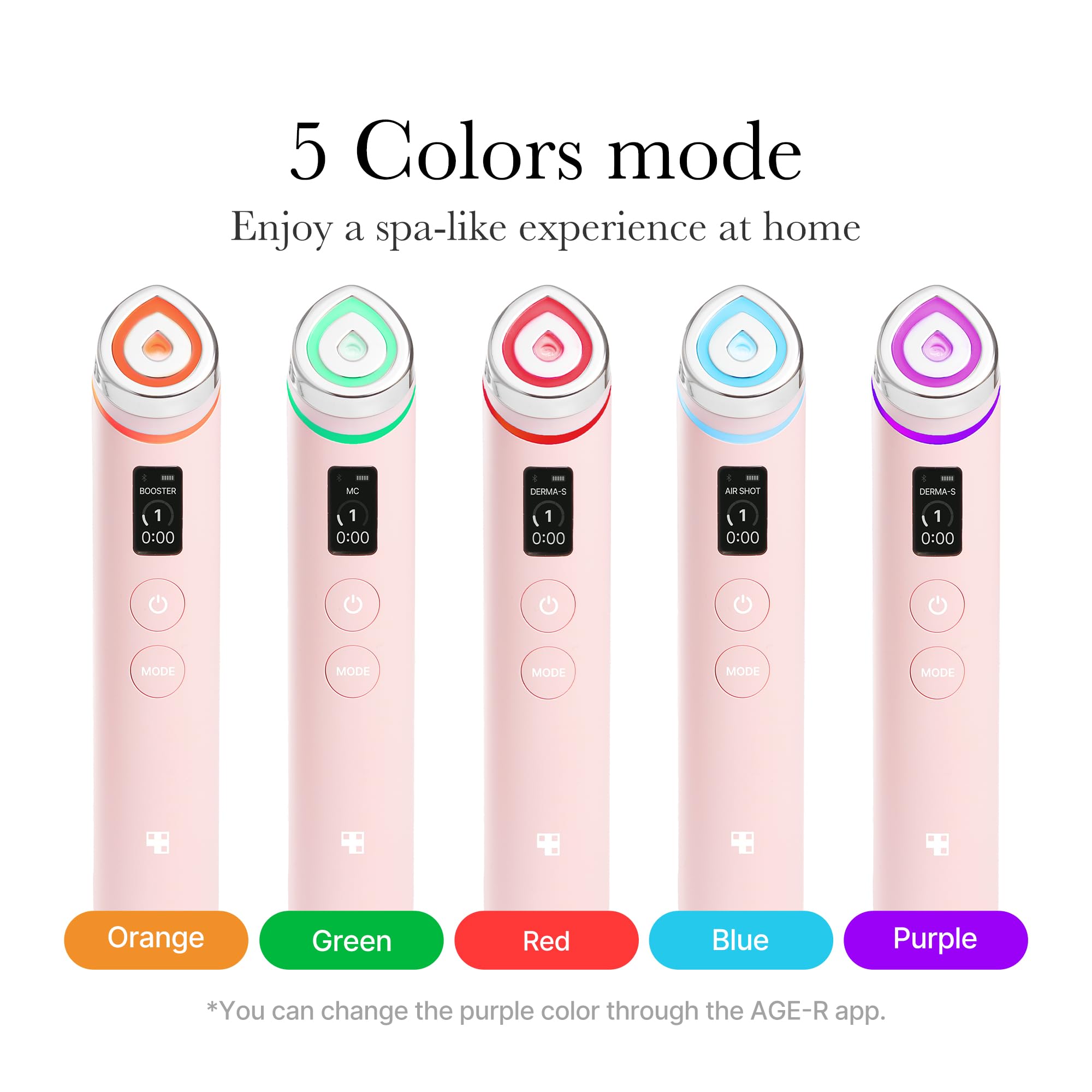 Foto 4 | Masajeador De Belleza Medicube Age-r Booster Pro Pink - Venta Internacional.