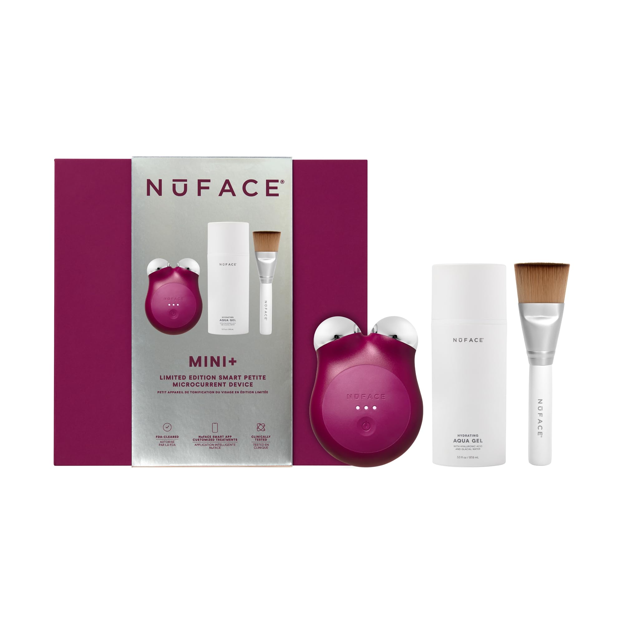 Foto 1 | Dispositivo Facial Nuface Mini+ Microcurrent Con Gel Y Cepillo - Venta Internacional.