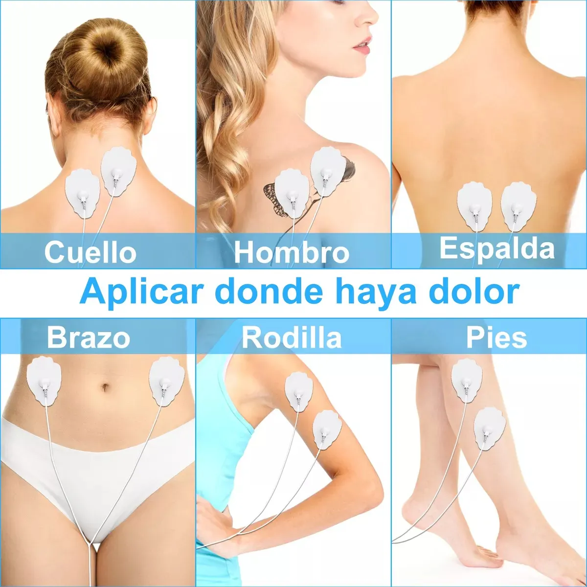Foto 5 | Electroestimulador Lab.g Muscular Recargable 24 Modos Gris