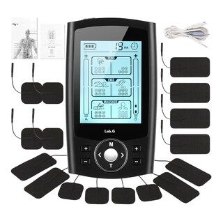 Foto 1 | Electroestimulador Lab.g Muscular Digital Portátil Recargable 2 Canales 36 Modos 8 Almohadillas Negro