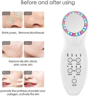 Foto 3 | Limpiadores Faciales Instrumento De Belleza Ultrasónico Antiarrugas - Venta Internacional.