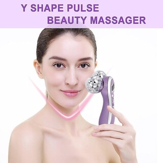 Foto 3 | Limpiadores Faciales Masajeador Vibratorio Con Microcorriente Rodillo 4d - Venta Internacional.