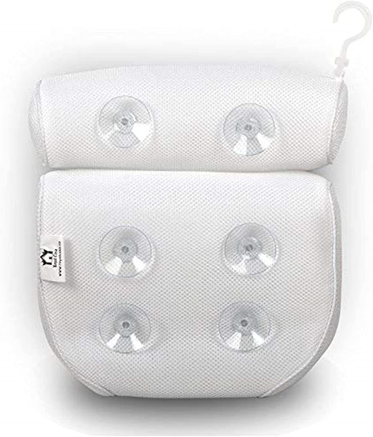 Foto 5 pulgar | Almohada De Baño Huoguo  Cojín Para Bañera De Hidromasaje  Soporte Para Cabeza Y Cuello - Venta Internacional.